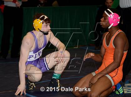 Thumbnail 3 in NYSPHSAA Wrestling Championships (Opening Ceremonies, Division 2 Preliminaries) photogallery.