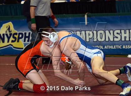 Thumbnail 2 in NYSPHSAA Wrestling Championships (Opening Ceremonies, Division 2 Preliminaries) photogallery.