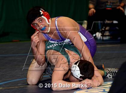 Thumbnail 1 in NYSPHSAA Wrestling Championships (Opening Ceremonies, Division 2 Preliminaries) photogallery.