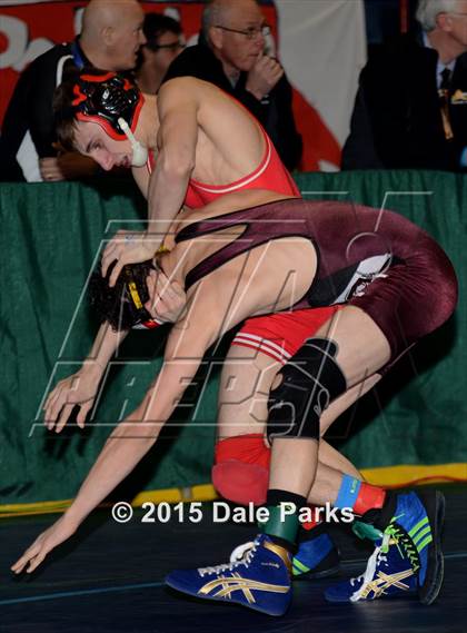 Thumbnail 3 in NYSPHSAA Wrestling Championships (Opening Ceremonies, Division 2 Preliminaries) photogallery.