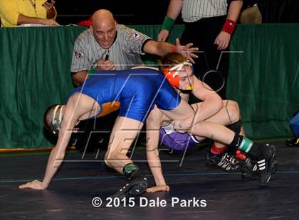 Thumbnail 2 in NYSPHSAA Wrestling Championships (Opening Ceremonies, Division 2 Preliminaries) photogallery.