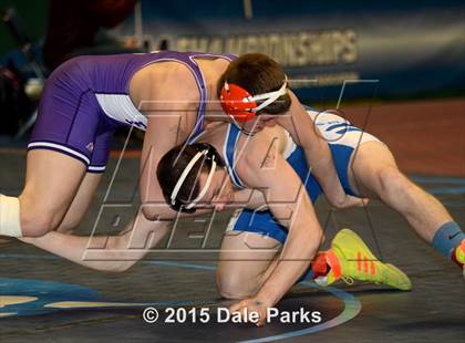 Thumbnail 3 in NYSPHSAA Wrestling Championships (Opening Ceremonies, Division 2 Preliminaries) photogallery.