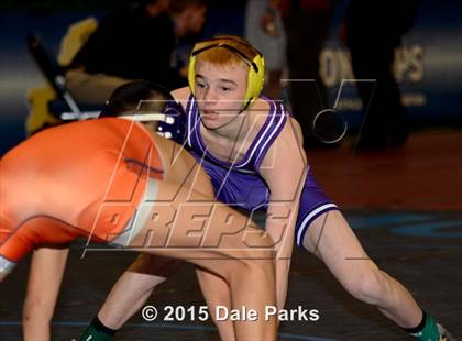 Thumbnail 3 in NYSPHSAA Wrestling Championships (Opening Ceremonies, Division 2 Preliminaries) photogallery.