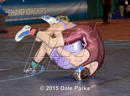 Thumbnail 2 in NYSPHSAA Wrestling Championships (Opening Ceremonies, Division 2 Preliminaries) photogallery.
