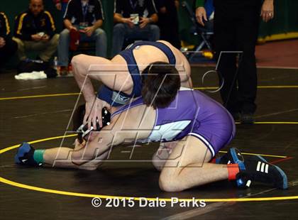 Thumbnail 1 in NYSPHSAA Wrestling Championships (Opening Ceremonies, Division 2 Preliminaries) photogallery.