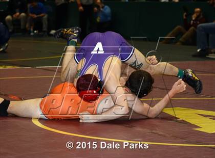 Thumbnail 3 in NYSPHSAA Wrestling Championships (Opening Ceremonies, Division 2 Preliminaries) photogallery.