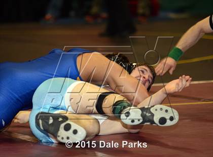 Thumbnail 1 in NYSPHSAA Wrestling Championships (Opening Ceremonies, Division 2 Preliminaries) photogallery.