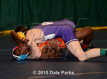 Thumbnail 1 in NYSPHSAA Wrestling Championships (Opening Ceremonies, Division 2 Preliminaries) photogallery.