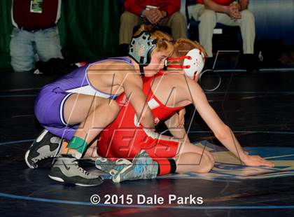 Thumbnail 1 in NYSPHSAA Wrestling Championships (Opening Ceremonies, Division 2 Preliminaries) photogallery.