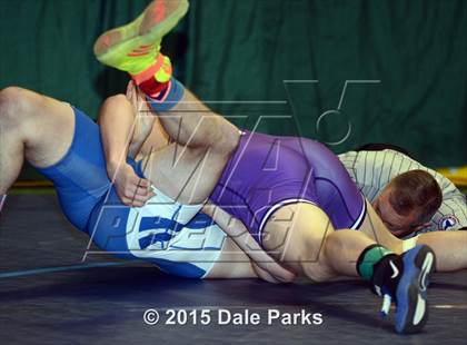 Thumbnail 2 in NYSPHSAA Wrestling Championships (Opening Ceremonies, Division 2 Preliminaries) photogallery.