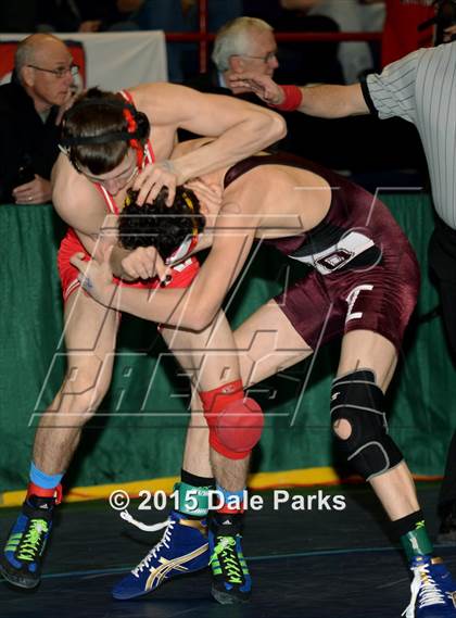 Thumbnail 2 in NYSPHSAA Wrestling Championships (Opening Ceremonies, Division 2 Preliminaries) photogallery.