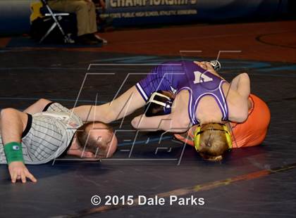 Thumbnail 1 in NYSPHSAA Wrestling Championships (Opening Ceremonies, Division 2 Preliminaries) photogallery.