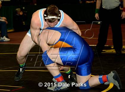 Thumbnail 1 in NYSPHSAA Wrestling Championships (Opening Ceremonies, Division 2 Preliminaries) photogallery.