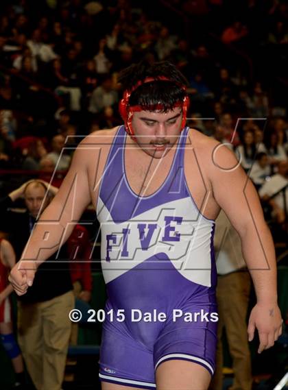 Thumbnail 1 in NYSPHSAA Wrestling Championships (Opening Ceremonies, Division 2 Preliminaries) photogallery.