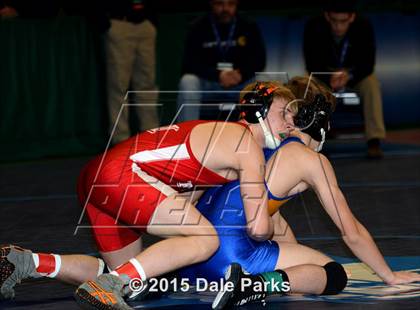 Thumbnail 1 in NYSPHSAA Wrestling Championships (Opening Ceremonies, Division 2 Preliminaries) photogallery.