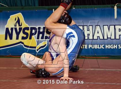 Thumbnail 2 in NYSPHSAA Wrestling Championships (Opening Ceremonies, Division 2 Preliminaries) photogallery.