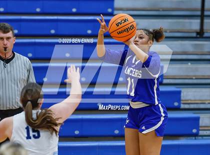 Thumbnail 2 in Central Fellowship Christian Academy vs. Southwest Georgia Academy (GIAA 2A Semifinal) photogallery.