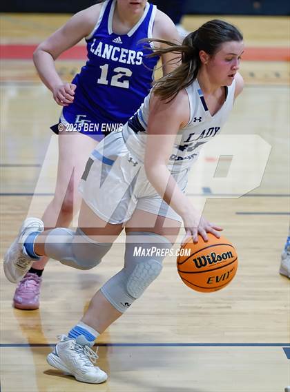 Thumbnail 3 in Central Fellowship Christian Academy vs. Southwest Georgia Academy (GIAA 2A Semifinal) photogallery.