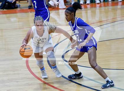Thumbnail 3 in Central Fellowship Christian Academy vs. Southwest Georgia Academy (GIAA 2A Semifinal) photogallery.