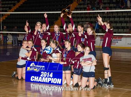 Thumbnail 3 in Eden vs. Broadalbin-Perth (NYSPHSAA Class C Final) photogallery.