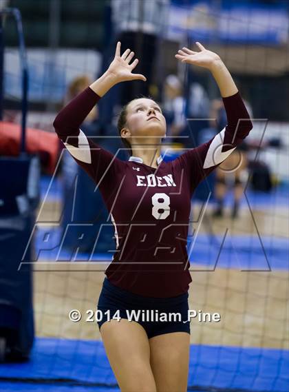 Thumbnail 2 in Eden vs. Broadalbin-Perth (NYSPHSAA Class C Final) photogallery.