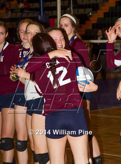 Thumbnail 2 in Eden vs. Broadalbin-Perth (NYSPHSAA Class C Final) photogallery.