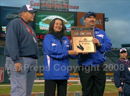Thumbnail 2 in La Habra vs. Tustin (CIF SS Southwest Final) photogallery.