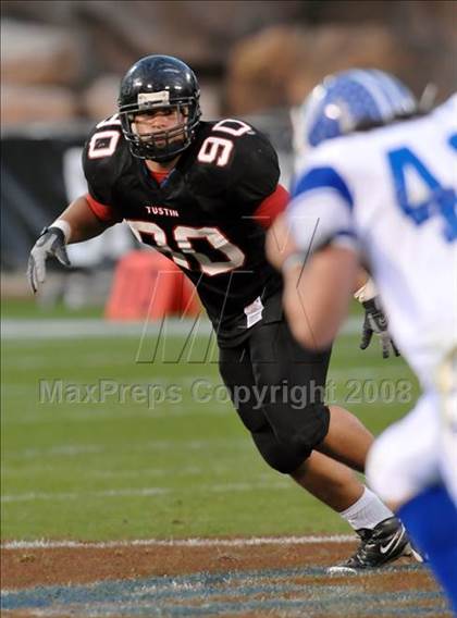 Thumbnail 3 in La Habra vs. Tustin (CIF SS Southwest Final) photogallery.
