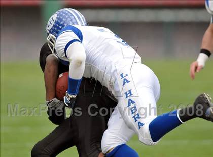 Thumbnail 3 in La Habra vs. Tustin (CIF SS Southwest Final) photogallery.