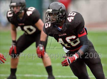 Thumbnail 2 in La Habra vs. Tustin (CIF SS Southwest Final) photogallery.