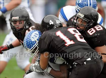 Thumbnail 2 in La Habra vs. Tustin (CIF SS Southwest Final) photogallery.