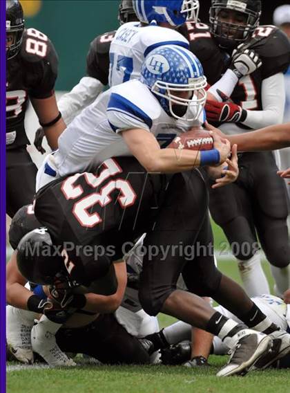 Thumbnail 1 in La Habra vs. Tustin (CIF SS Southwest Final) photogallery.