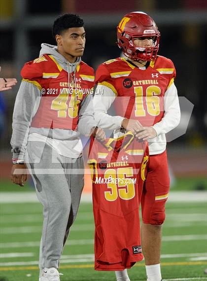 Thumbnail 2 in Folsom @ Cathedral Catholic (CIF State D1AA Final) photogallery.