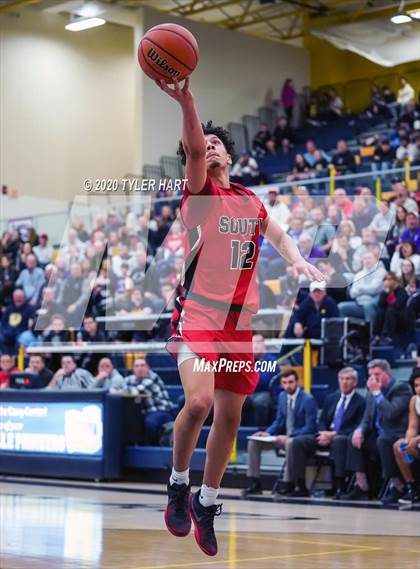 Thumbnail 3 in Terre Haute South Vigo vs. Brownsburg (IHSAA 4A Sectional Semifinal) photogallery.