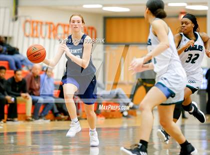 Thumbnail 3 in Trinity Episcopal vs Colonial Forge (StatVa Girls Basketball Classic) photogallery.
