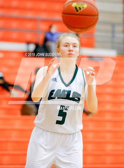 Thumbnail 2 in Trinity Episcopal vs Colonial Forge (StatVa Girls Basketball Classic) photogallery.