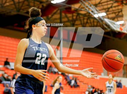 Thumbnail 2 in Trinity Episcopal vs Colonial Forge (StatVa Girls Basketball Classic) photogallery.