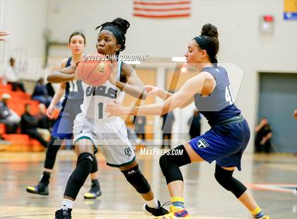 Thumbnail 2 in Trinity Episcopal vs Colonial Forge (StatVa Girls Basketball Classic) photogallery.