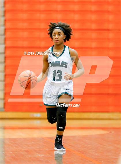 Thumbnail 2 in Trinity Episcopal vs Colonial Forge (StatVa Girls Basketball Classic) photogallery.