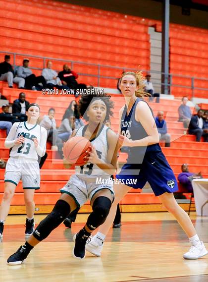 Thumbnail 3 in Trinity Episcopal vs Colonial Forge (StatVa Girls Basketball Classic) photogallery.