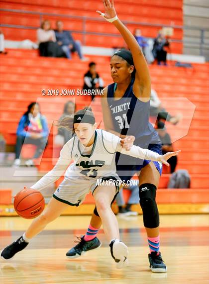 Thumbnail 1 in Trinity Episcopal vs Colonial Forge (StatVa Girls Basketball Classic) photogallery.