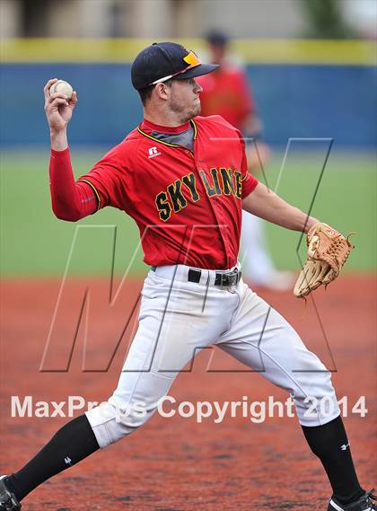 Thumbnail 3 in Skyline @ Valor Christian (CHSAA 4A District 7 Final) photogallery.