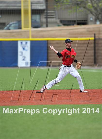 Thumbnail 3 in Skyline @ Valor Christian (CHSAA 4A District 7 Final) photogallery.