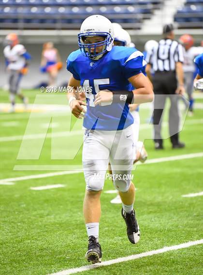 Thumbnail 3 in Valley Christian vs. Chino Valley (Kick-Off Classic) photogallery.