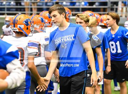 Thumbnail 3 in Valley Christian vs. Chino Valley (Kick-Off Classic) photogallery.