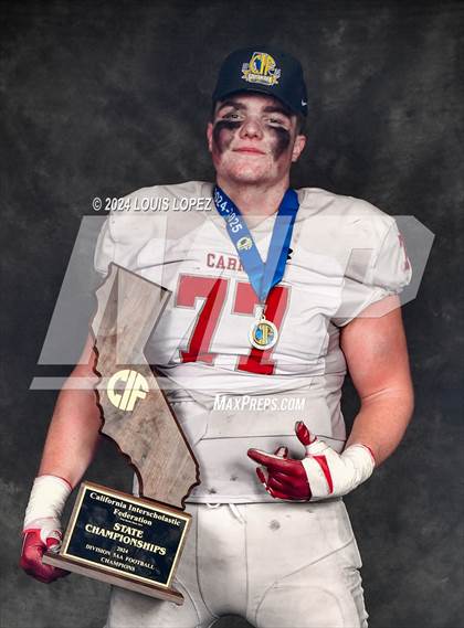 Thumbnail 2 in Carmel (CIF State DIV 5 AA Championship Trophy Award Photos) photogallery.