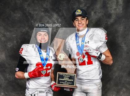 Thumbnail 2 in Carmel (CIF State DIV 5 AA Championship Trophy Award Photos) photogallery.