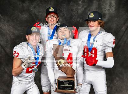Thumbnail 1 in Carmel (CIF State DIV 5 AA Championship Trophy Award Photos) photogallery.