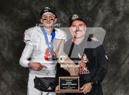 Thumbnail 2 in Carmel (CIF State DIV 5 AA Championship Trophy Award Photos) photogallery.
