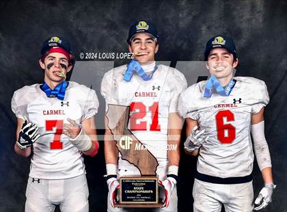 Thumbnail 1 in Carmel (CIF State DIV 5 AA Championship Trophy Award Photos) photogallery.